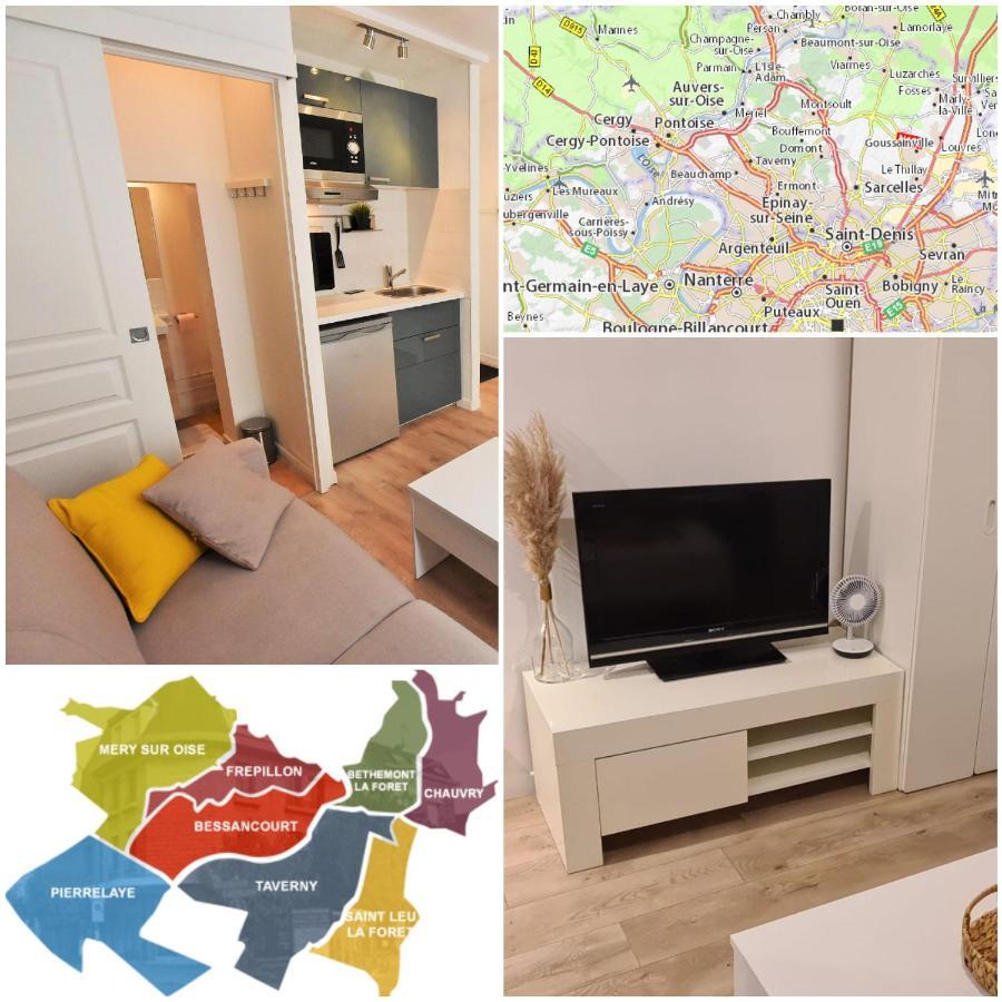 Appartement Au Coeur De La Ville De タヴェルニー エクステリア 写真